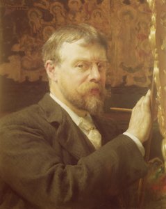 自画像 作： Lawrence Alma Tadema