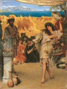 収穫祭、1880 作： Lawrence Alma Tadema