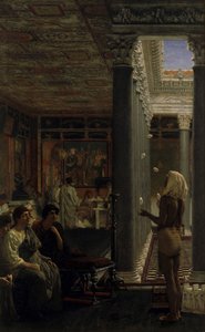 ジャグラー、1870 作： Lawrence Alma Tadema