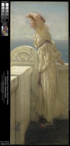希望に満ちた、1909 作： Lawrence Alma Tadema