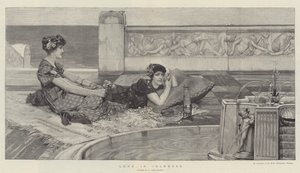 怠惰の愛 作： Lawrence Alma Tadema