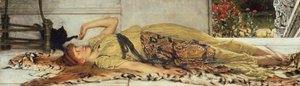 プレイガーデン、1875 作： Lawrence Alma Tadema
