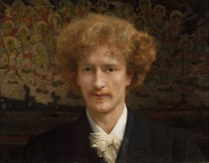 イグナシーの肖像ヤン・パデレフスキー 作： Lawrence Alma Tadema