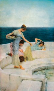 シルバーのお気に入り、c1903、1918 作： Lawrence Alma Tadema