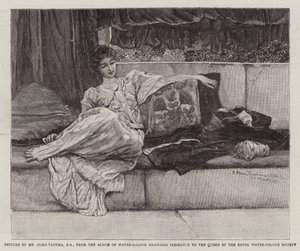 女王陛下のジュビリー 作： Lawrence Alma Tadema