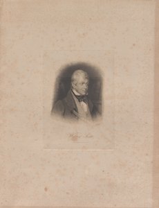 歴史小説家で詩人のウォルター・スコット卿の肖像、1771～1832年頃。 1840年。 作： Lazarus Gottlieb Sichling