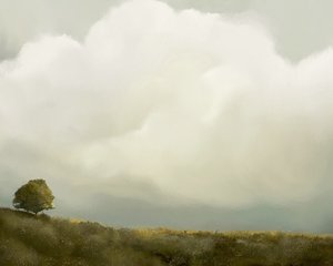 After The Storm、2023年頃（ミクストメディア） 作： Leah Straatsma