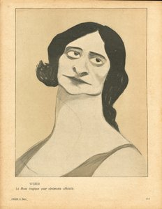 バター プレート、94 番、風刺的な色 作： Leal de Camara