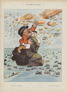 軍用風船。 Le Rireのイラスト（カラーリソ） 作： Leal de Camara