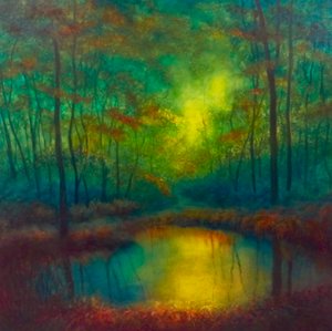 翡翠のプール、2019年 作： Lee Campbell