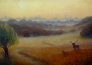 2020年、リッチモンド・パークの秋の朝 作： Lee Campbell