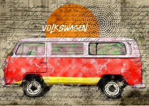 レトロなキャンピングカー