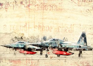 ヴィンテージの戦闘機