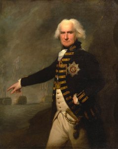Almirante Lord Bridport 作： Lemuel Francis Abbott