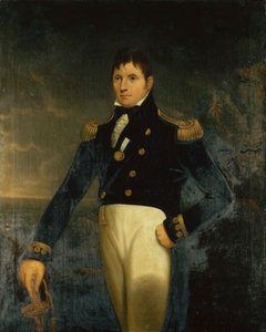 サー・エリアブ・ハーヴェイ少将（1758-1830）、18世紀後半から19世紀初頭（キャンバスに油彩） 作： Lemuel Francis Abbott