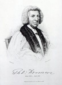 ジョンホークスワースによって彫刻されたドロモアの司教、トーマスパーシー、1848 作： Lemuel Francis Abbott