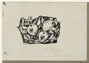 三梨 作： Leo Gestel (signed by artist)