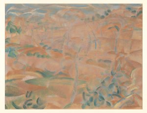 マヨルカ島の風景 作： Leo Gestel (signed by artist)