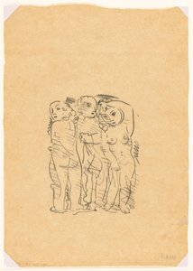 三美神 (スケッチ) 作： Leo Gestel