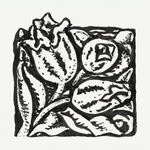 フラワー・バッド（1891年頃～1941年） 作： Leo Gestel