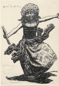 アンペナンのガンドルンダンサー 作： Leo Gestel