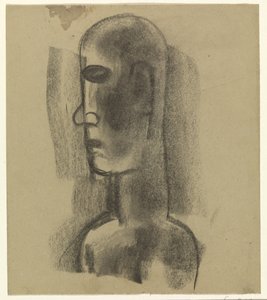 男性の頭 作： Leo Gestel