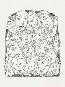 マスク 作： Leo Gestel