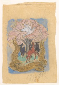 Juliana Bellaar Spruytの誕生を祝うための設計図 作： Leo Gestel