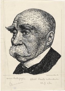 Portret van George-Eugene-Benjamin Clemenceau 作： Leo Gestel