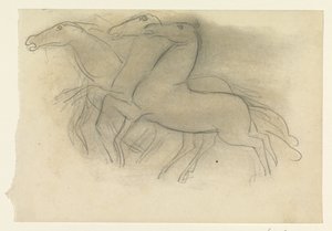走る馬 作： Leo Gestel