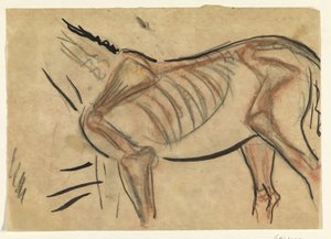 馬の骨格 作： Leo Gestel