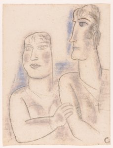 二人の女性 作： Leo Gestel