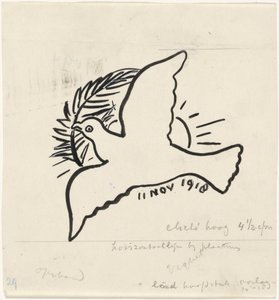 平和の鳩 作： Leo Gestel