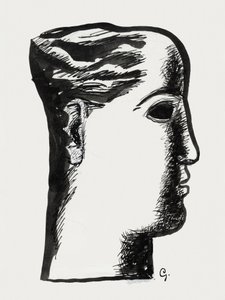 『女性の頭部』（1891年頃～1941年） 作： Leo Gestel