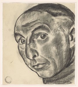 自画像 作： Leo Gestel