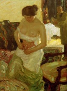 スタジオ風景 作： Leo Putz