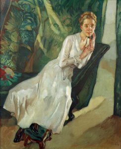 ホルスバンド夫人の肖像 作： Leo Putz