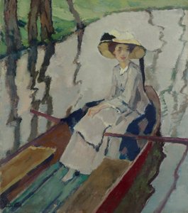 灰色の秋の日 作： Leo Putz