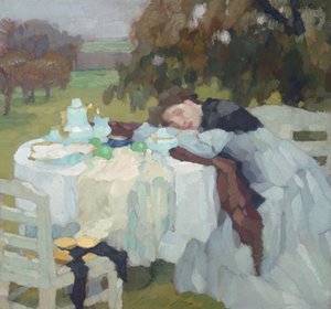 晩秋 作： Leo Putz
