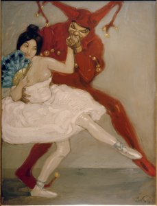 ティル・オイレンシュピーゲルとバレエ・ダンサー 作： Leo Putz