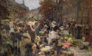 1889年に就任したパリのホテルドゥヴィルで、レザールのサロンデレトレスの絵画を研究