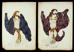 「Juive」の女性ダンサーのための衣装デザイン
