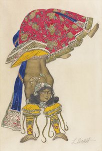 ハーンによるバレエブルーゴッドの衣装デザイン、1912 作： Leon Bakst