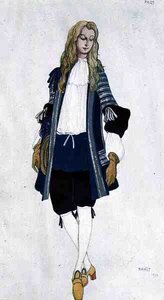 アラジン』ブルーページの衣装 作： Leon Bakst