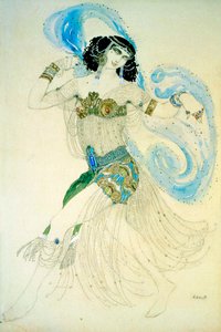 7つのベールのダンス、1908年。 作： Leon Bakst