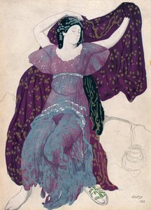 EchoAbandonée、1922年、1923年 作： Leon Bakst
