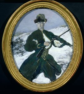 エリザベス皇后（1709-61）狩猟、1902 作： Leon Bakst