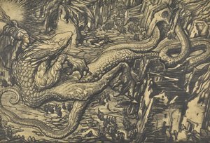 戦争モンスター。 作： Leon Bakst