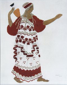 ニンフ。バレエの衣装デザイン牧神の午後、C。ドビュッシー、1912年 作： Leon Bakst