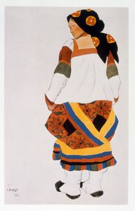 農民の女性 作： Leon Bakst